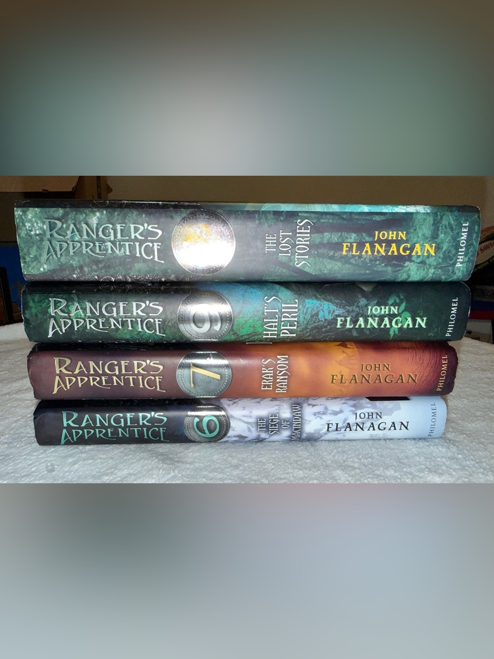 Ranger's Apprentice Series Hardback Books #s 6, 7, 9 + The Lost Stories
